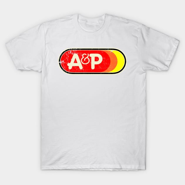 A & P 70s Oval T-Shirt by Doc Multiverse Designs